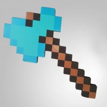 Алмазна іграшкова сокира з Майнкрафт | Minecraft