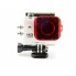 Червоний фільтр для дайвингу GoPro Hero 3, 3+, 4, Sjcam 4000, 5000