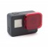 Червоний фільтр для дайвингу для GoPro Hero 5, 6, 7, 2018 Black на камеру