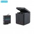 Зарядний пристрій потрійний для GoPro 5, 6, 7, 8 "RuigPro" (3 Slot Box)