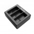 Зарядний пристрій потрійний для GoPro 9, 10 Black "Telesin"